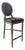 Medallion Louie Bar Stool - Tan/Black Brindle Cowhide / Copper Painted Frame For Sale