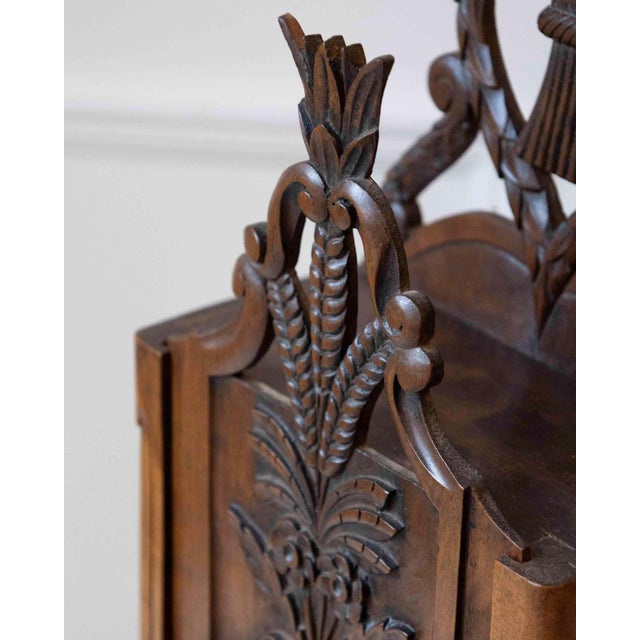 Provençal Fariniero in Carved Walnut, Late 18th Century For Sale - Image 11 of 11