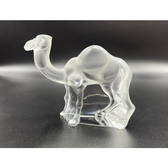 Tanger Chameau Sculpture from Lalique, 1970s For Sale - Image 5 of 10