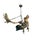 Cerulean Antique Lusterweibchen Chandelier (Often Called a Bar Maiden or Forest Maiden Antler Chandelier), Originating From Germany For Sale - Image 8 of 8