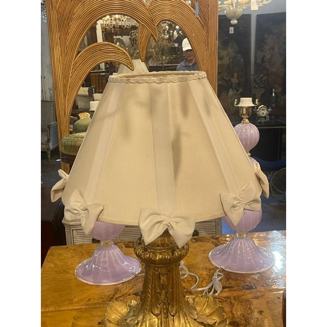 19th Century Italian Giltwood Element as Lamp For Sale In Dallas - Image 6 of 8