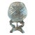 Crystal Rose Bowl on Silver Stand For Sale