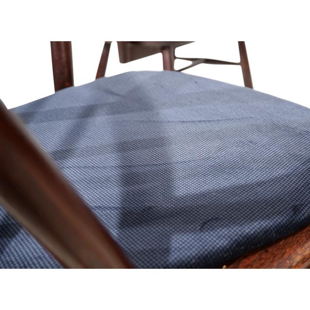 Brown Vintage Windsor Chairs in Mahogany, 1960, Set of 4 For Sale - Image 8 of 18