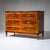 Louis XVI chest of drawers with three drawers and large finely cast bronze mounts. Raised on tapered square legs, the...