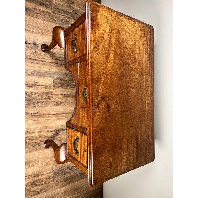 Antique George III Queen Anne Mahogany Lowboy C. Late 18th Century For Sale - Image 9 of 11
