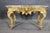 Late 19th Century French Louis XV Giltwood Marble Top Center Table C.1880s Era For Sale - Image 5 of 14