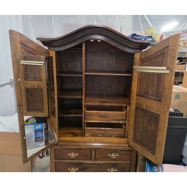 Vintage Rare 1970's Pennsylvania House 7 Piece Bedroom Set Queen Size Bed Wow For Sale - Image 14 of 18