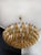Amber & Clear Poliedri Murano Glass Ceiling Light, 1990s For Sale - Image 6 of 18