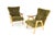 Two Tone Doodle Wing Lounge Chair For Sale - Image 14 of 15
