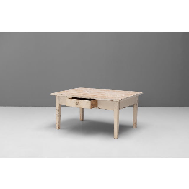Low Pine Coffee Table, 1880s For Sale - Image 3 of 10