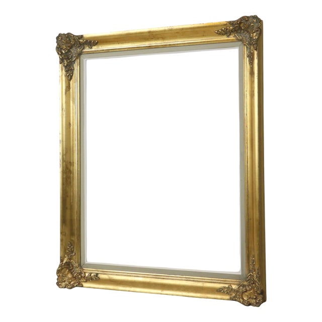 Baroque Style Frame in Pine Wood For Sale