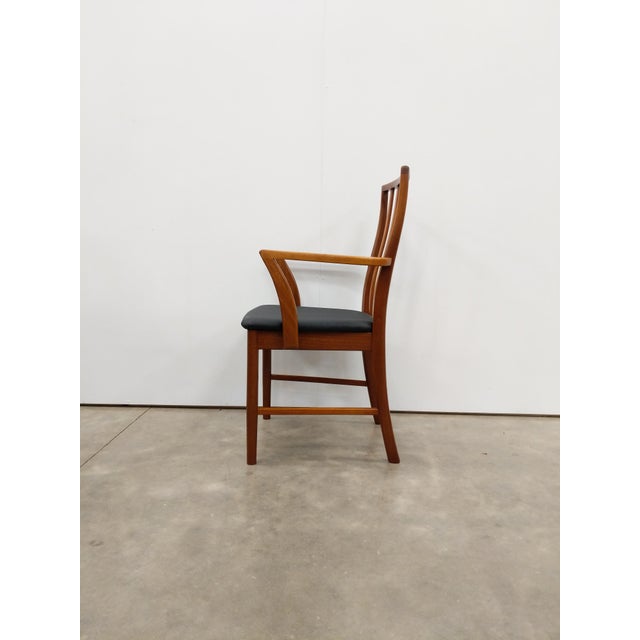 Mid-Century Modern Vintage Mid Century Modern Armchair Attributed to McIntosh For Sale - Image 3 of 6