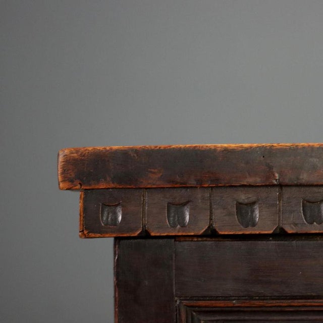 19th Century Walnut Chest with Lion's Feet For Sale - Image 6 of 11