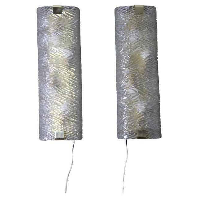 Large Wall Sconces in Murano Glass, 1990s, Set of 2 For Sale - Image 17 of 17