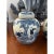 Chinese Pair of Small Blue & White Ginger Jars With Classic Chinese Motif For Sale - Image 3 of 7