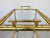 Brass Faux Bamboo Effect & Glass Serving Bar Cart, Italy, 1960s For Sale - Image 14 of 18