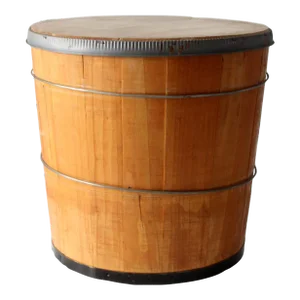 Antique Wooden Butter Tub