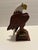 Folk Art American Eagle Wood Folk Art Statue For Sale - Image 3 of 12