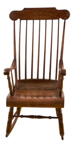 Vintage Wooden Rocking Chair