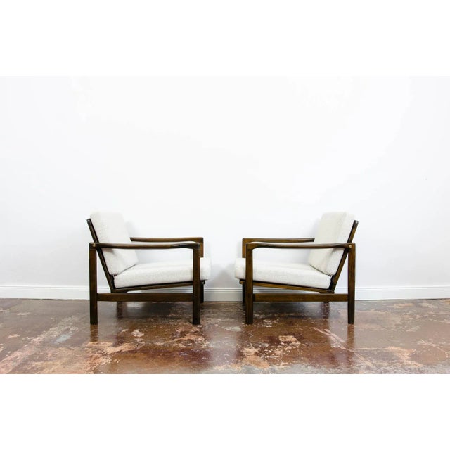 Set of B-7522 Armchairs by Zenon Bączyk, 1960s For Sale - Image 15 of 17