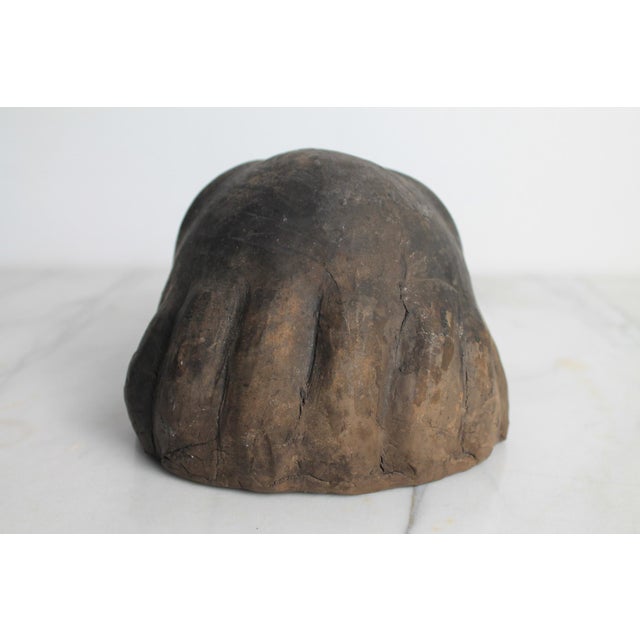 Gene Pearson Signed Non-Glazed Ceramic African Female Mask For Sale In Milwaukee - Image 6 of 10