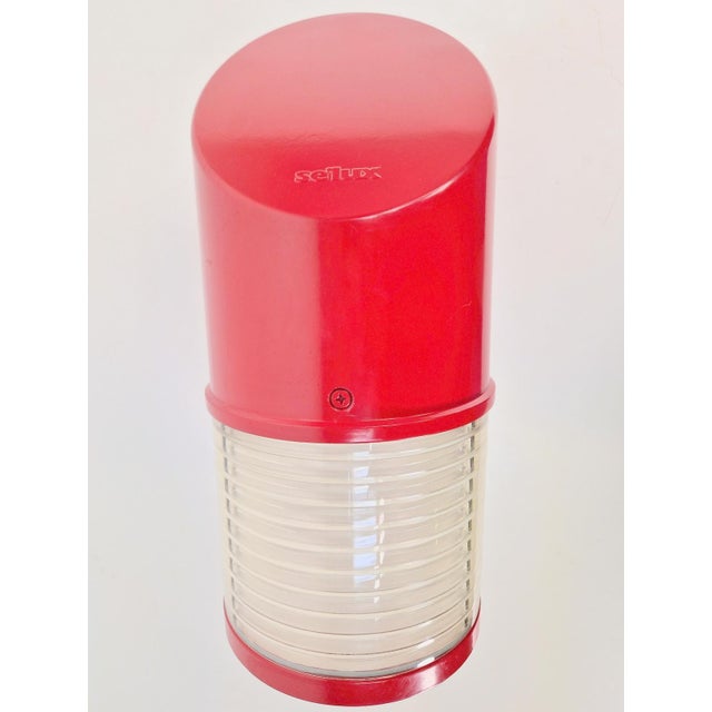 Metal Postmodern Lipstick Outdoor Wall Lamp from Lexus, Germany, 1990s For Sale - Image 7 of 18