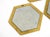 Brutalist Aluminum and Brass Coasters by David Marshall, 1970s, Set of 5 For Sale - Image 9 of 18