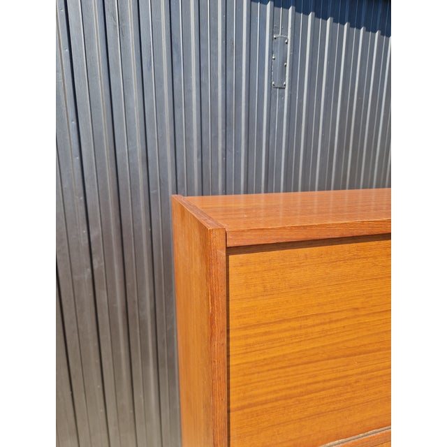Vintage Scandinavian Teak Highboard, 1960s, in Flawless conditions. Designed 1970 to 1979