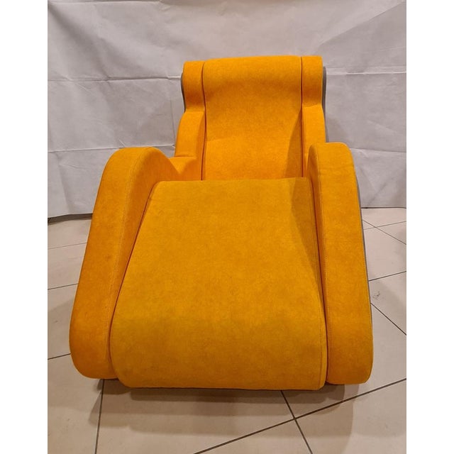 Relax Lounge Chair in Imitation Leather, 1990s For Sale - Image 3 of 15