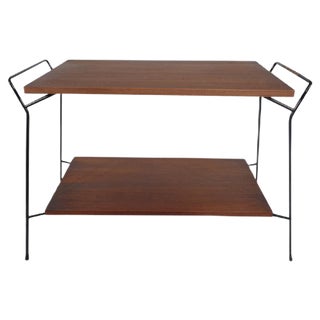 Danish Teak Side Table, 1960s For Sale