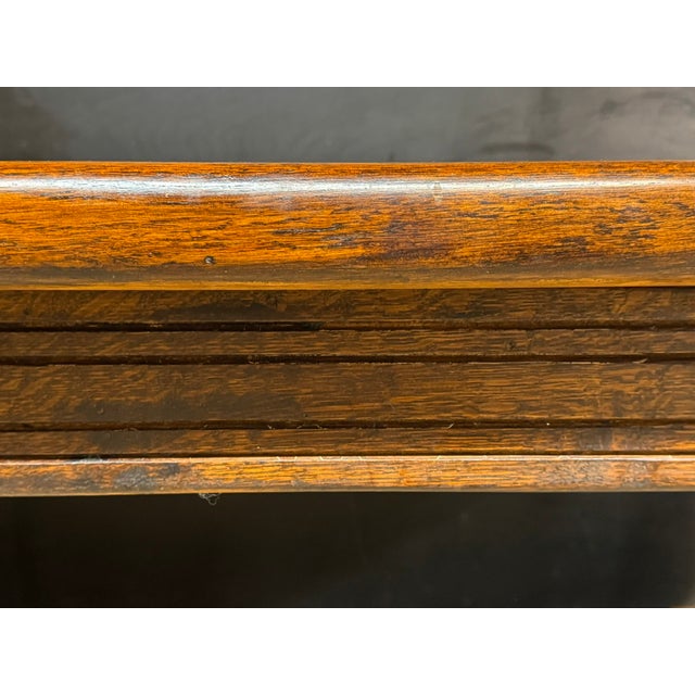 Vintage Farmhouse Dining Table in Oak, 1925 For Sale - Image 12 of 17