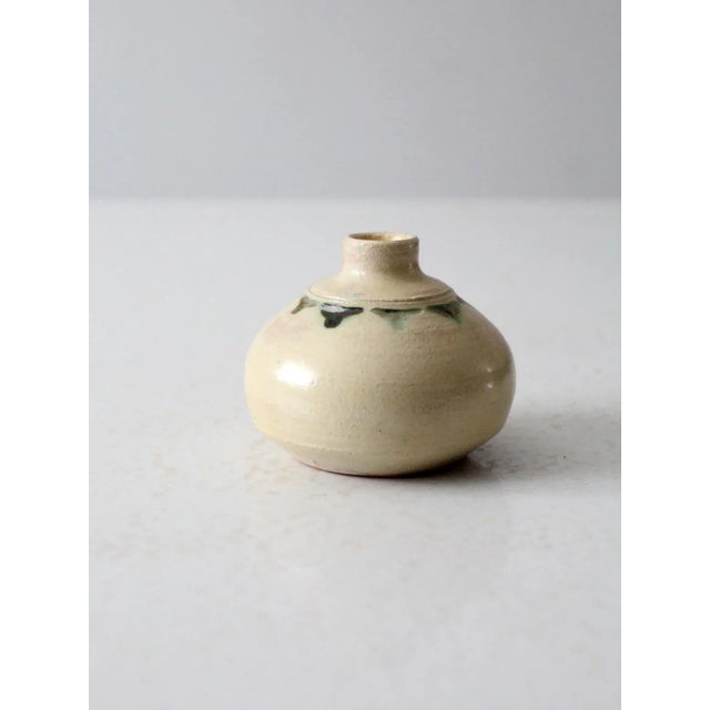 Vintage Studio Pottery Vase For Sale - Image 4 of 9