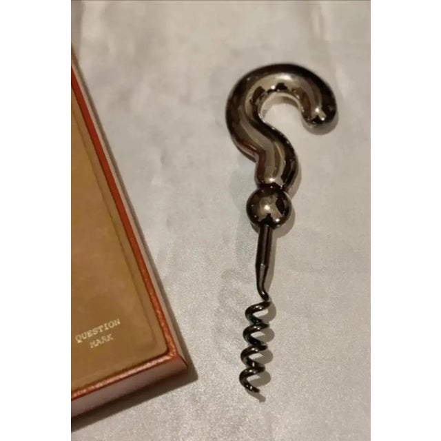 Contemporary Vintage French Saint Hilaire Paris Question Mark Corkscrew For Sale - Image 3 of 7