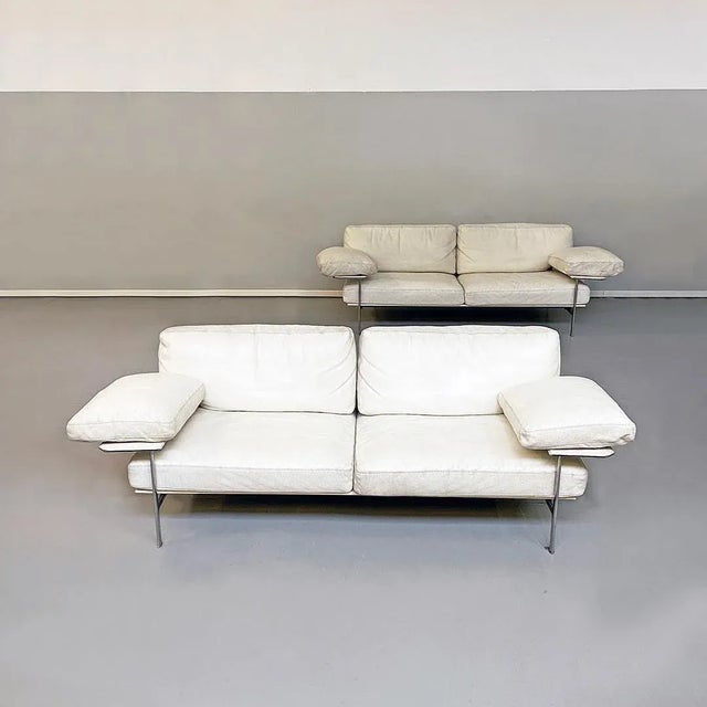 Antonio Citterio Italian Three-Seater Diesis Sofa by Antonio Citterio for B&B, 1970s For Sale - Image 4 of 14
