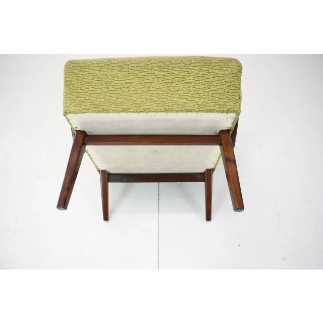 Beech Armchair attributed to Jaroslav Smidek for Ton, Czechoslovakia, 1960s For Sale - Image 10 of 11