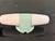 Light Blue Ceramic Model 6068 Sconce by Wilhelm Wagenfeld for Lindner, 1958, in Very Good conditions. Designed 1950 to...