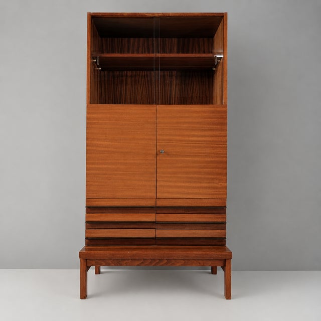 Vintage Bookcase in Beech, 1970s For Sale - Image 10 of 10