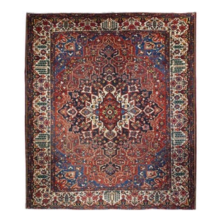 Vintage Bakhtiari Rug 10'2'' X 12'1'' For Sale