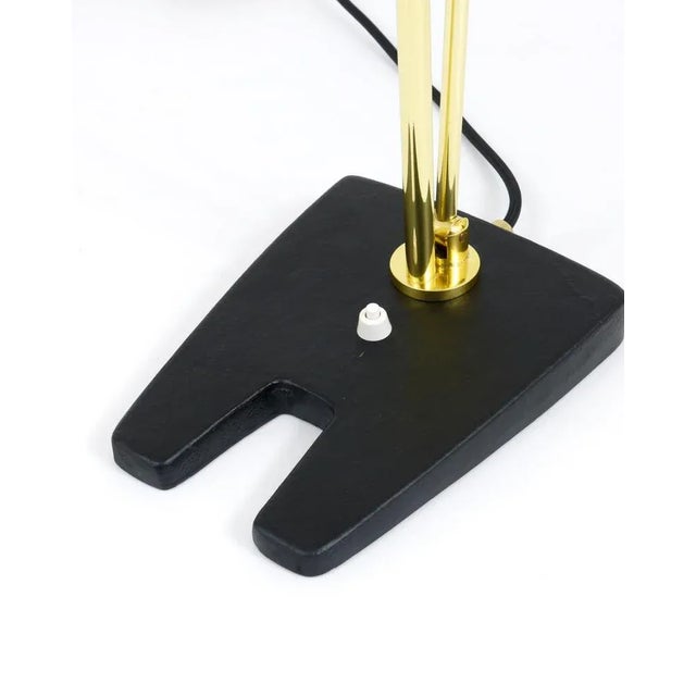 1950s Mid-Century Brass Table Lamp by Angelo Lelli, Italy, 1950s For Sale - Image 5 of 12