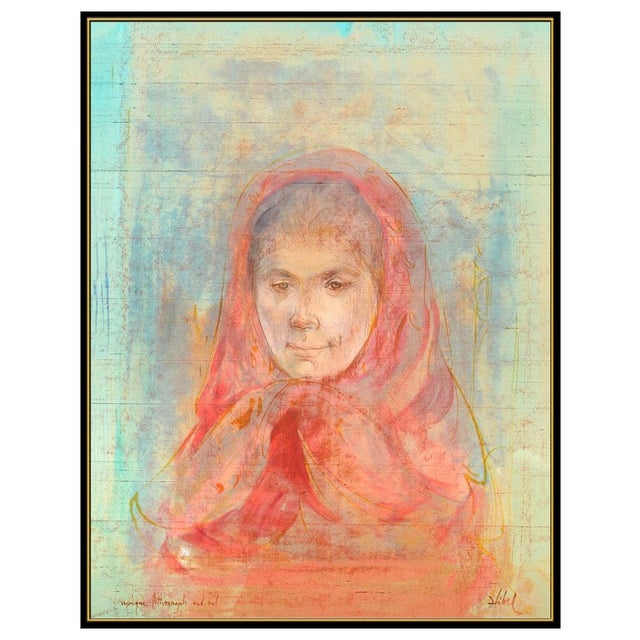 Message us to inquire about custom framing options! (Included for free with every purchase) The artwork here, "A Young...