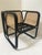 Large Rattan Armchair with Cane Back and Seat For Sale - Image 10 of 16