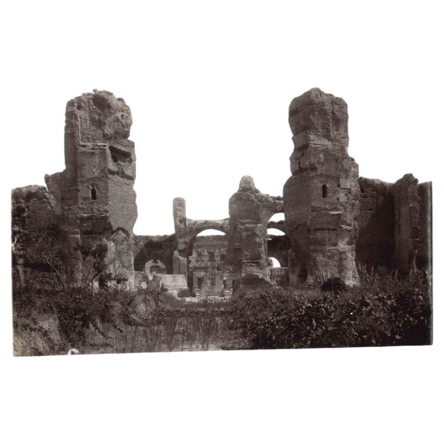 Ludovico Tuminello, Baths of Caracalla, Vintage Photograph, Early 20th Century For Sale