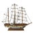Vintage Model Ocean Ship Galleon Frigate For Sale