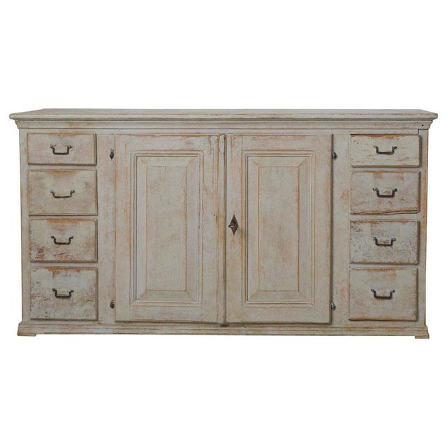 Swedish Country Sideboard with Drawers and Doors For Sale - Image 14 of 14