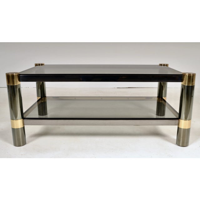 The metal finishes developed by Karl Springer elevate his furniture to fine jewelry status. Springer was renowned for his...