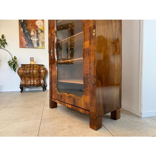 Antique Late Biedermeier Display Cabinet For Sale - Image 12 of 18
