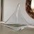 Glass Pair of Pilgrim Glass Hand Blown Sailboats in Two Sizes- Pair For Sale - Image 7 of 13