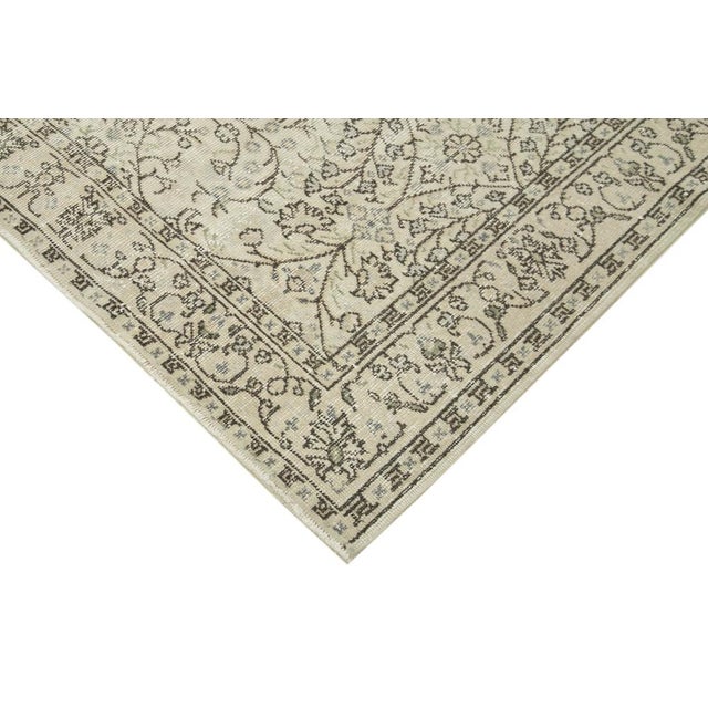 Vintage Turkish Handmade Rug For Sale - Image 4 of 7