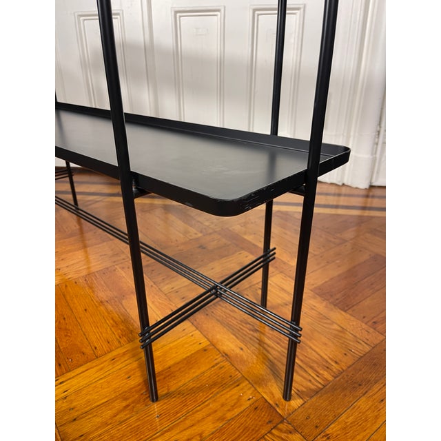 Italian Art Deco Inspired Ts Marble Top Tiered Console Table by Gubi For Sale - Image 10 of 13