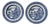 Vintage Johnson Brothers “Willow” Dinner Plate - A Pair For Sale